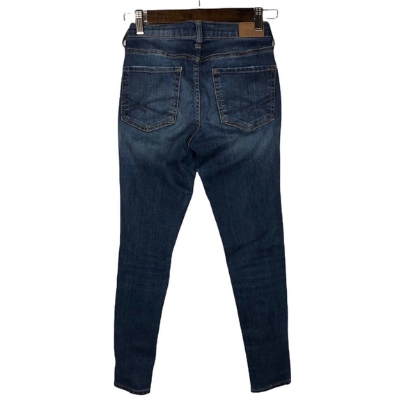 Aeropostale Medium Wash High Waisted Distressed Skinny Jegging 00S - Picture 2 of 8